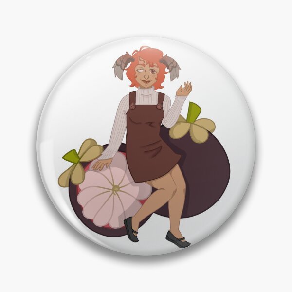 Item preview, The Arcana- Volta fruit Charm (mangosteen) without BG  designed and sold by smolflower1.