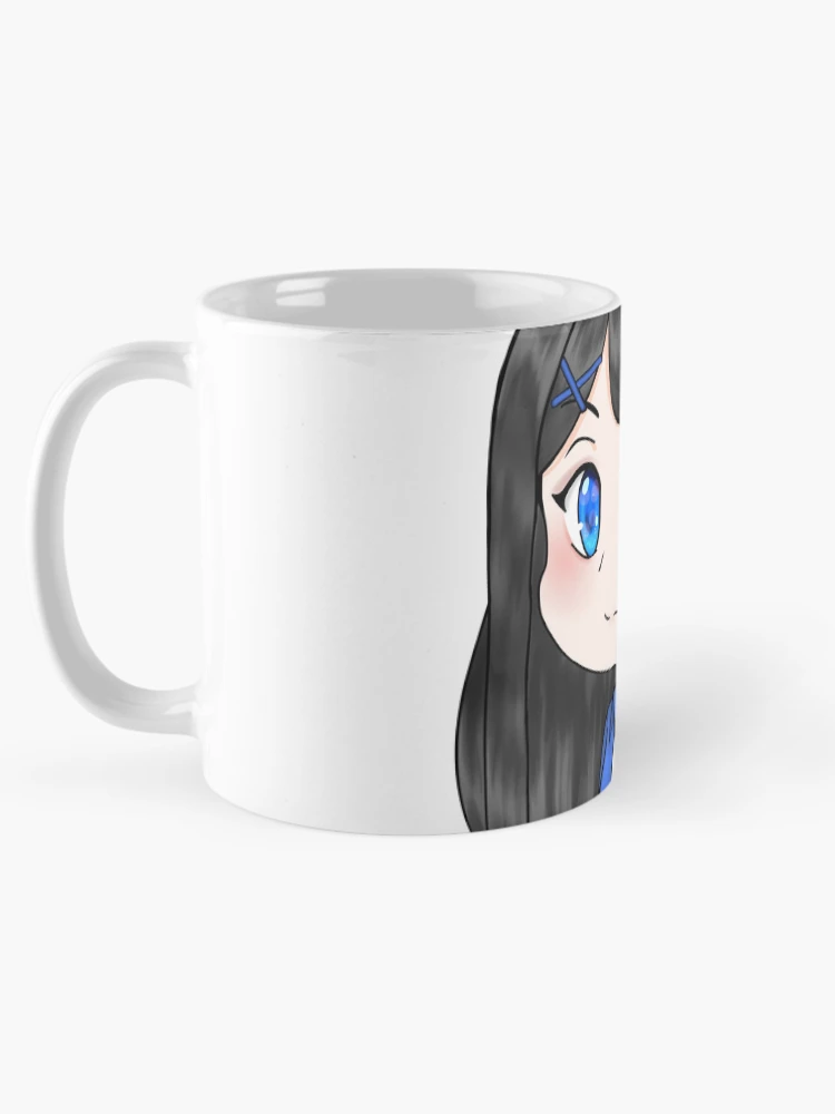 Aperçu 5 sur 6. Mug à café avec l'œuvre Chibi Ruri créée et vendue par RuriIbara.