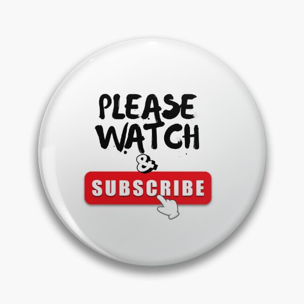 Item preview, Please Watch and Subscribe designed and sold by SassyJhey.