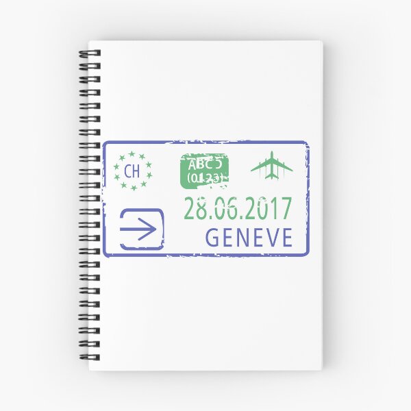 Item preview, Geneve Airport Stamp designed and sold by royumi.