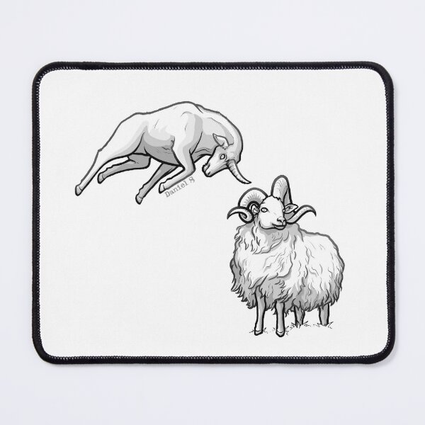 Item preview, Ram and Goat designed and sold by Nadia Newitt.