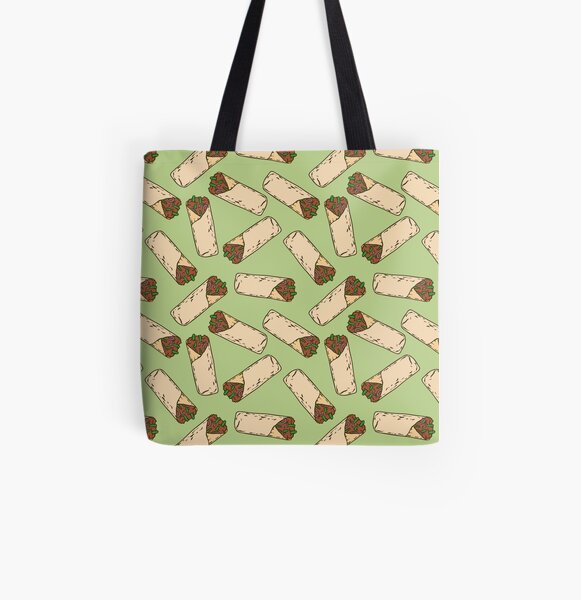Burrito All Over Print Tote Bag