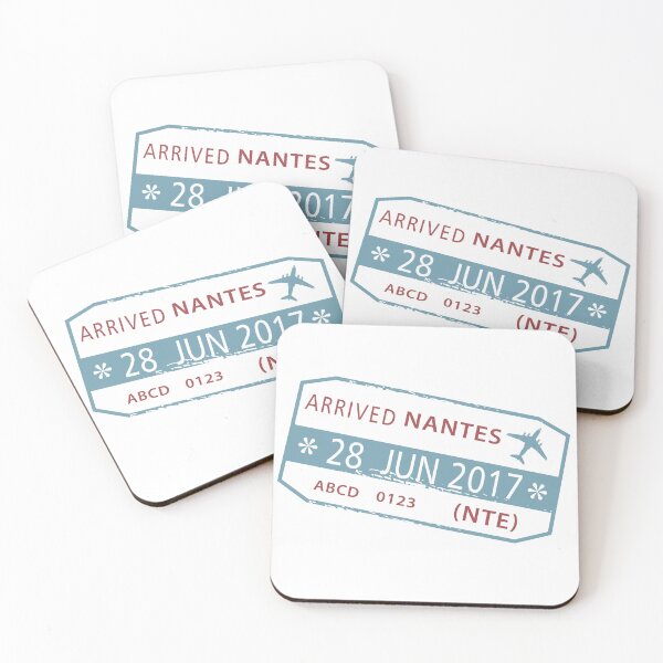 Item preview, Nantes Airport Stamp designed and sold by royumi.