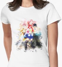 Camiseta entallada para mujer Natsu Gray y Erza - Fairy Tail