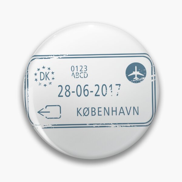 Item preview, Kobenhavn (Copenhagen) Airport Stamp designed and sold by royumi.