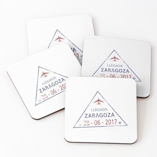 Item preview, Zaragoza Airport Stamp designed and sold by royumi.