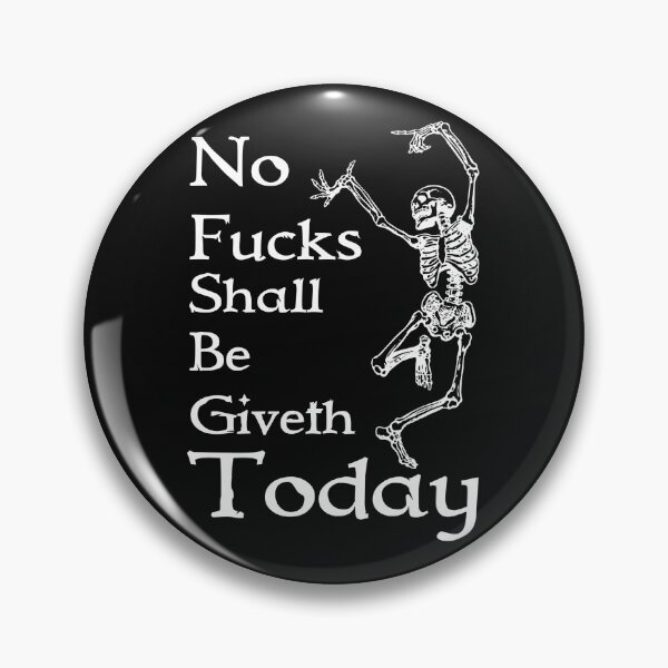 Item preview, No Fucks Shall Be Giveth Today designed and sold by FeralFix.