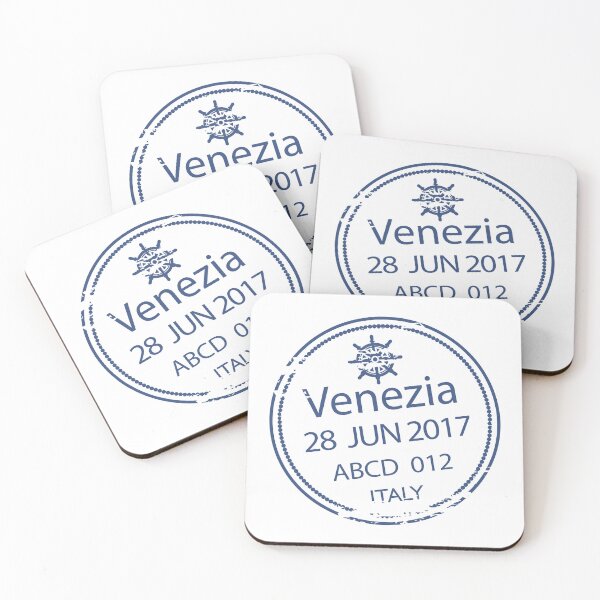 Item preview, Venezia (Venice) Airport Stamp designed and sold by royumi.