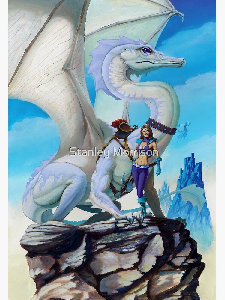 "Scout Dragon" Metal Print for Sale by SMorrisonArt | Redbubble