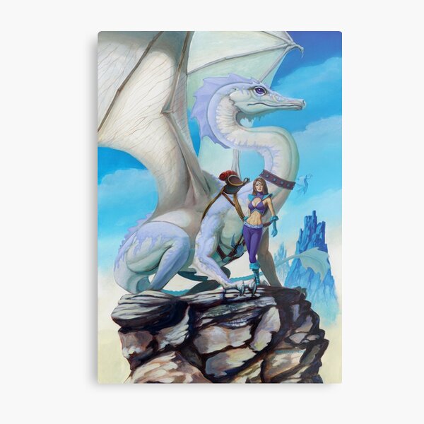 "Scout Dragon" Metal Print for Sale by SMorrisonArt | Redbubble