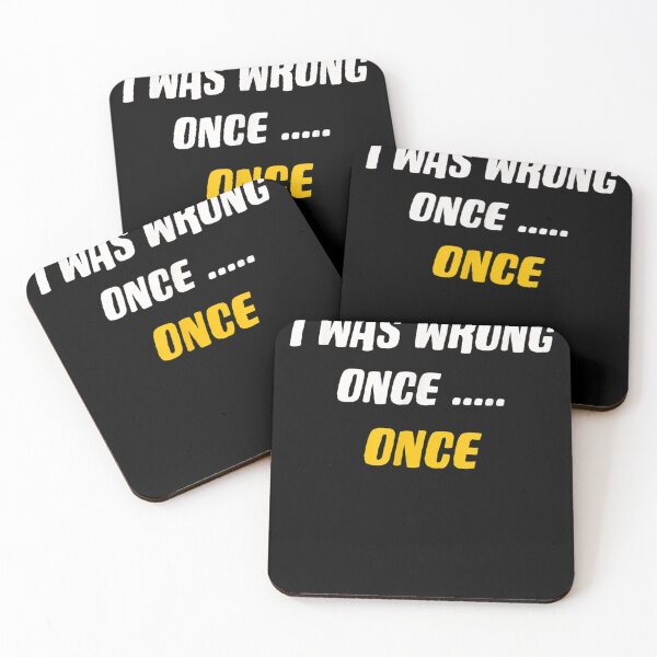 Item preview, I Was Wrong Once Once  designed and sold by vergiebee.
