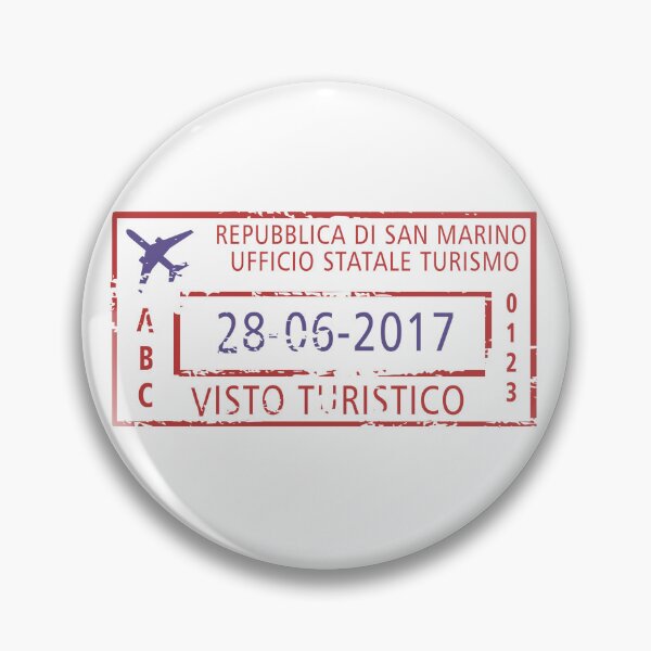 Artikelvorschau, Stempel des Flughafens San Marino entworfen und verkauft von royumi.