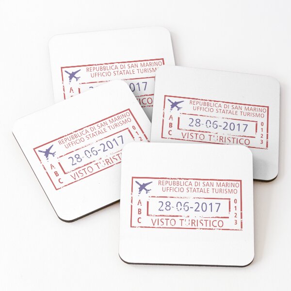 Item preview, San Marino Airport Stamp designed and sold by royumi.