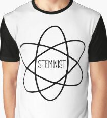 Steminist Feminist Science Quote Graphic T-Shirt