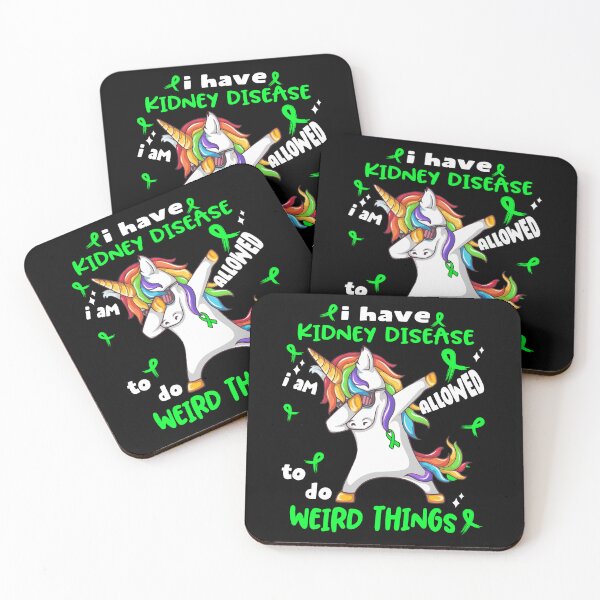 Item preview, Kidney Disease Awareness Funny I have Kidney Disease i'm allowed to do Weird Things! designed and sold by JanetShop809.