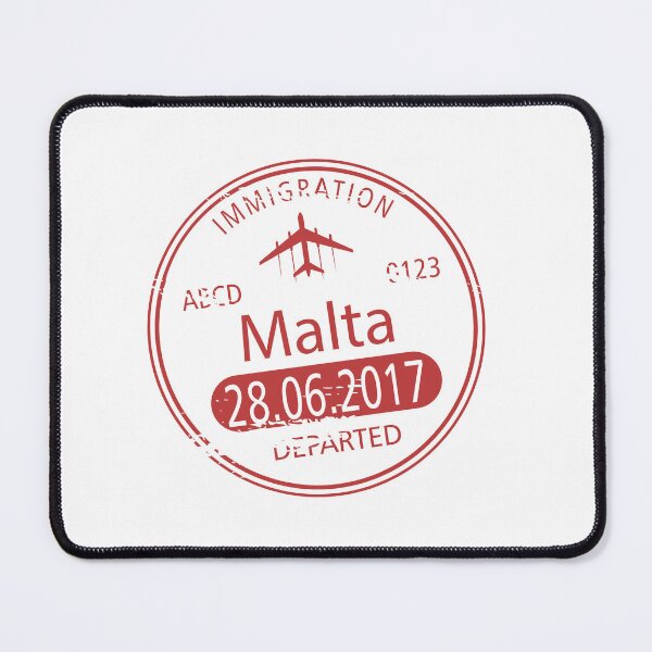 Item preview, Malta Airport Stamp designed and sold by royumi.
