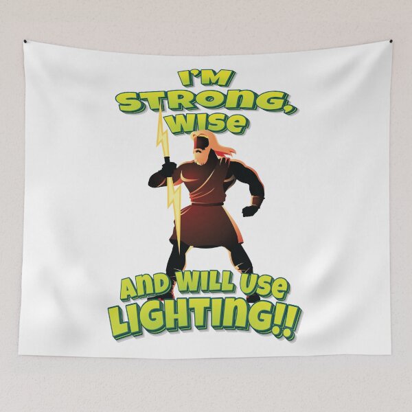 Item preview, I'm Strong, Wise And Will Use Lighting!! Zeus Greek God designed and sold by QueensNewYork.
