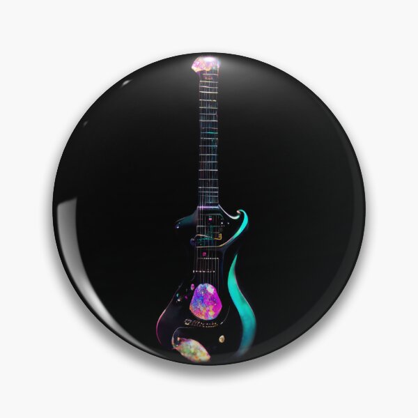 Item preview, Gfab Bfab Gen Ai FFab ABAI Surreal Trends Clothing Gemmed Electric guitar designed and sold by Surrealtrends.