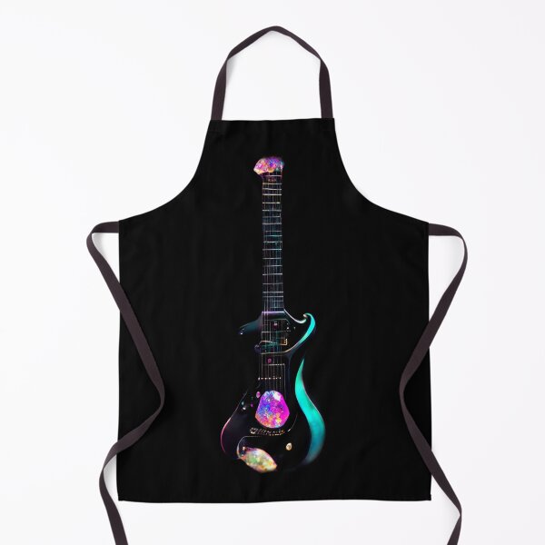 Item preview, Gfab Bfab Gen Ai FFab ABAI Surreal Trends Clothing Gemmed Electric guitar designed and sold by Surrealtrends.