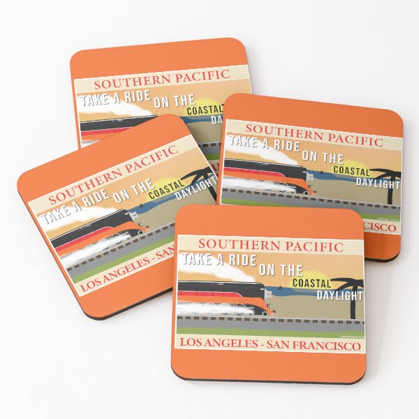 Item preview, Southern Pacific Daylight Advertisement Poster designed and sold by WNYRailDesign.