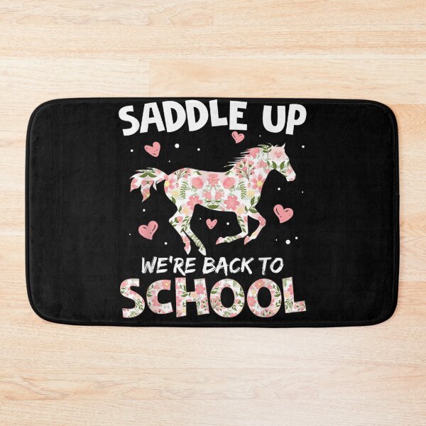 Item preview, Saddle Up We're Back To School Cool Horse Riding  designed and sold by vergiebee.