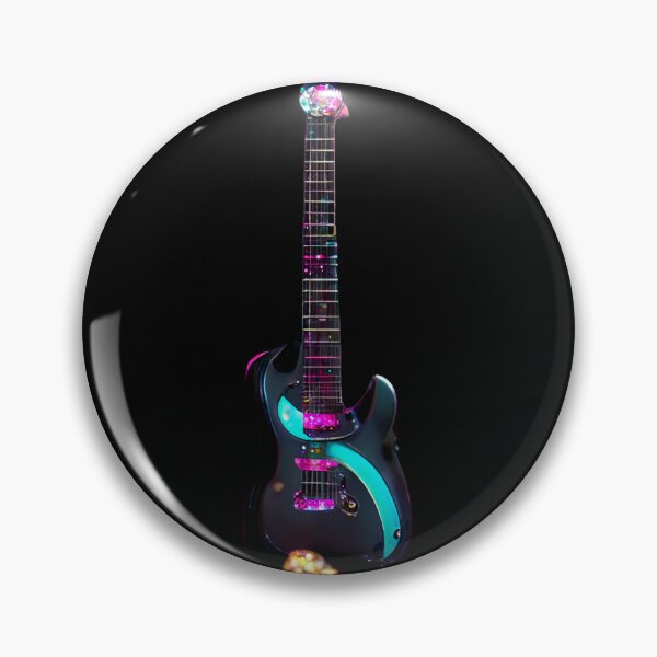 Item preview, Gfab Bfab Gen Ai FFab ABAISurreal Trends Clothing Gemmed Electric guitar designed and sold by Surrealtrends.