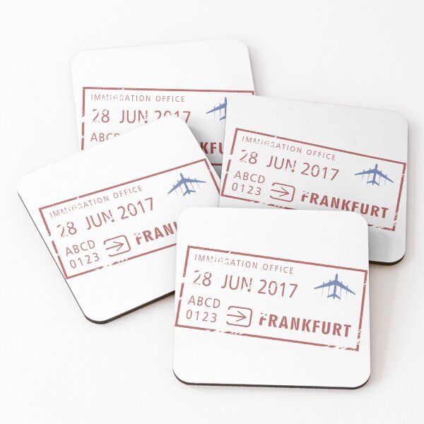 Item preview, Frankfurt Airport Stamp designed and sold by royumi.