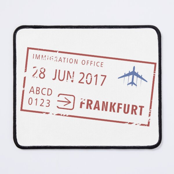 Item preview, Frankfurt Airport Stamp designed and sold by royumi.