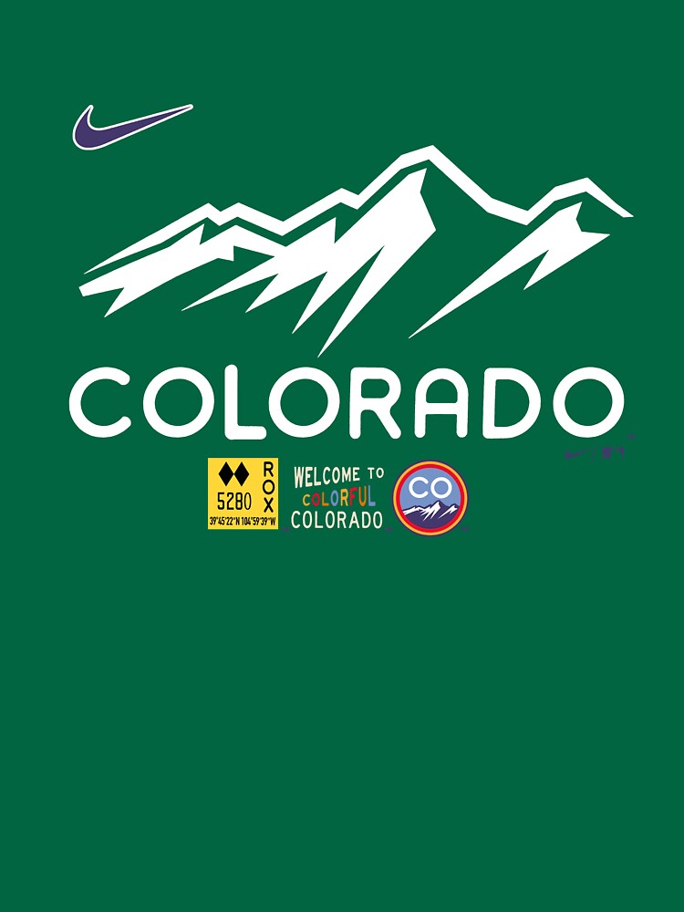 Colorado Rockies Nike Youth 2022 City Connect Wordmark T-Shirt - Green