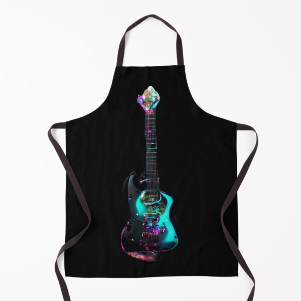 Item preview, Gfab Bfab Gen Ai FFab ABAI Surreal Trends Clothing Gemmed Electric guitar designed and sold by Surrealtrends.