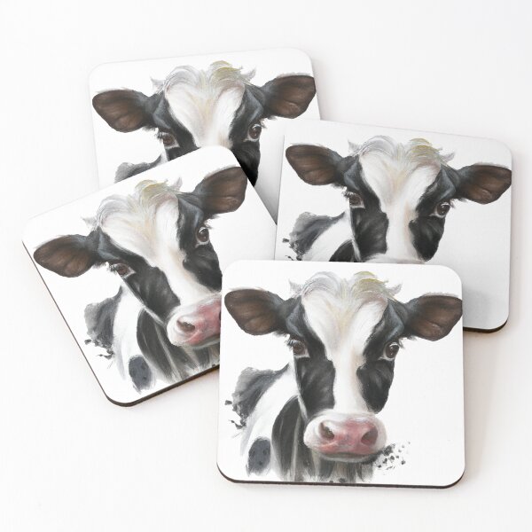 Item preview, Bessie - Cow - Mixed Media Paint designed and sold by satsapienti.