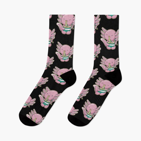 Item preview, Axolotl Eating Ramen Anime designed and sold by bitstudio.