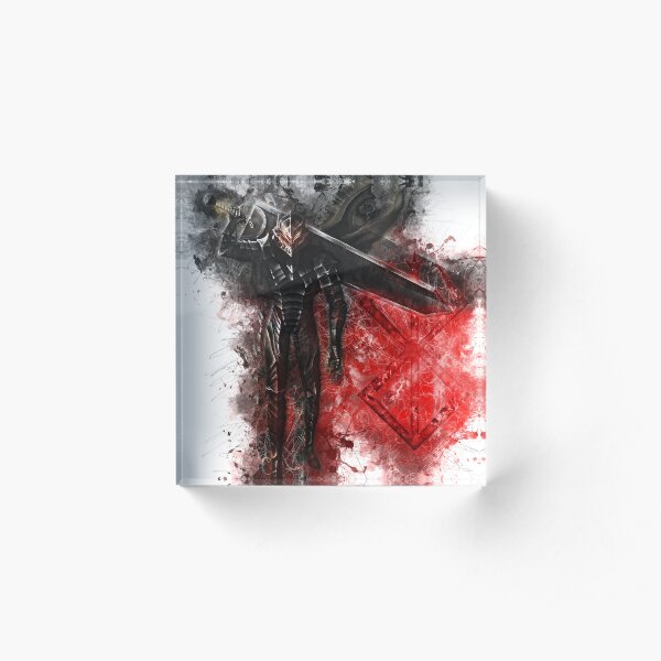 Guts - Berserk Acrylic Block
