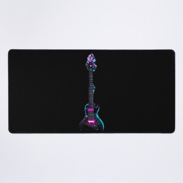 Item preview, Gfab Bfab Gen Ai FFab ABAI Surreal Trends Clothing Gemmed Electric guitar designed and sold by Surrealtrends.