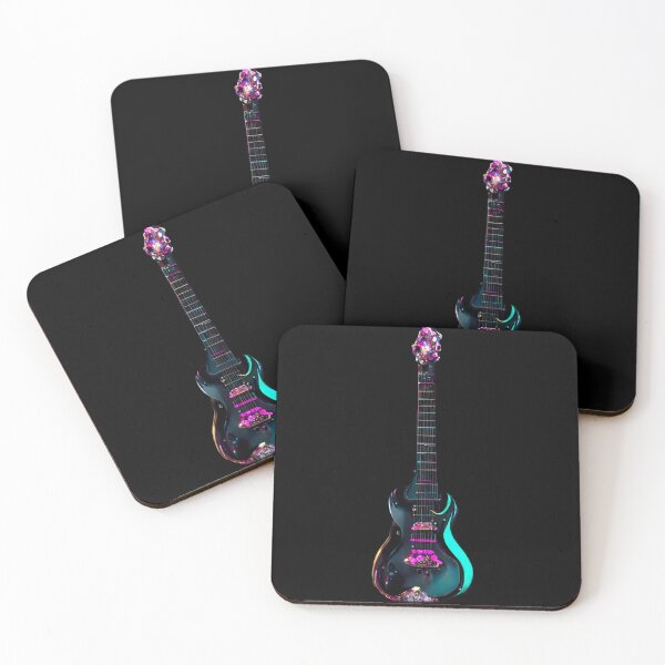 Item preview, Gfab Bfab Gen Ai FFab ABAI Surreal Trends Clothing Gemmed Electric guitar designed and sold by Surrealtrends.