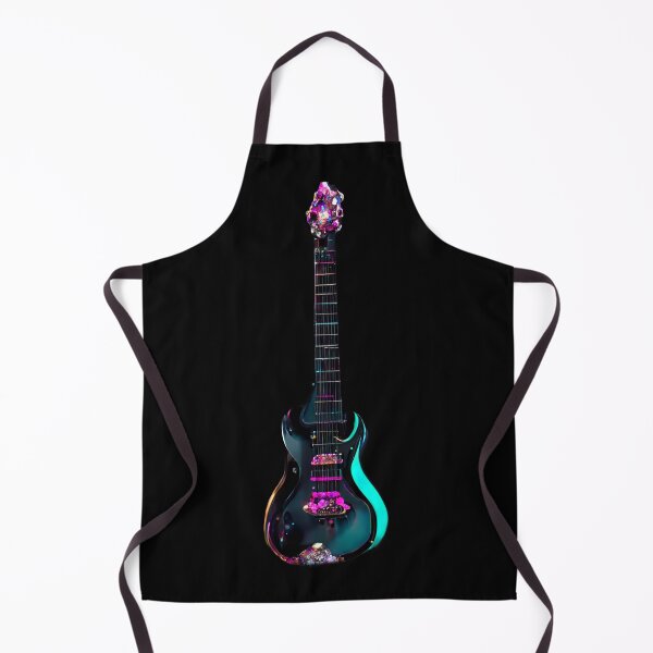 Item preview, Gfab Bfab Gen Ai FFab ABAI Surreal Trends Clothing Gemmed Electric guitar designed and sold by Surrealtrends.