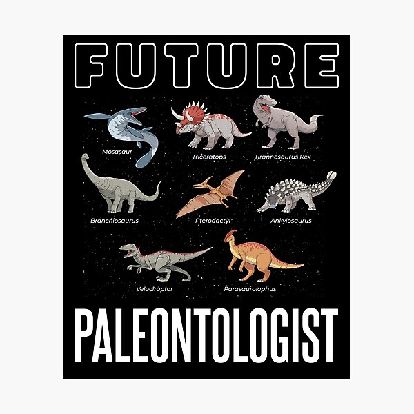Artikel-Vorschau von Dino ABC Identification Zukünftiger Paläontologe, designt und verkauft von bitstudio.