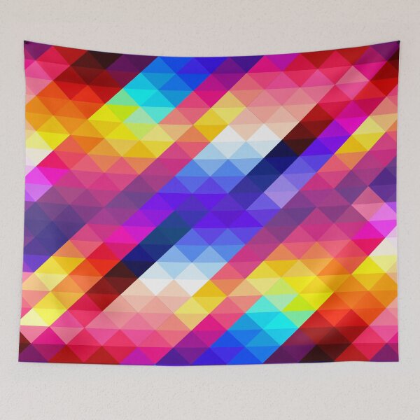 Item preview, Abstract Colorful Decorative Squares Pattern designed and sold by livianasgifts.