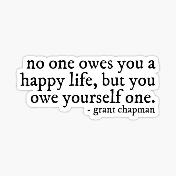Item preview, grant chapman atyd quote designed and sold by vive aitchison.