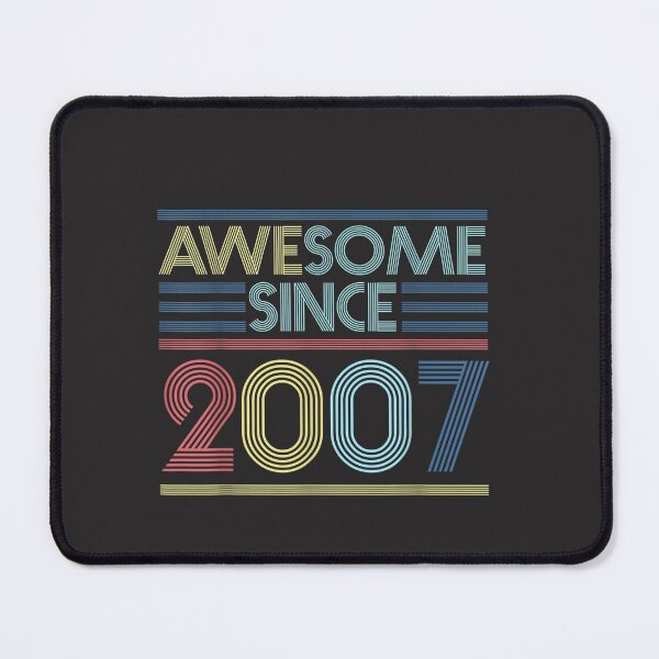 Item preview, Vintage 13th Birthday Gifts - Awesome Since 2007 designed and sold by BradyAnthony.