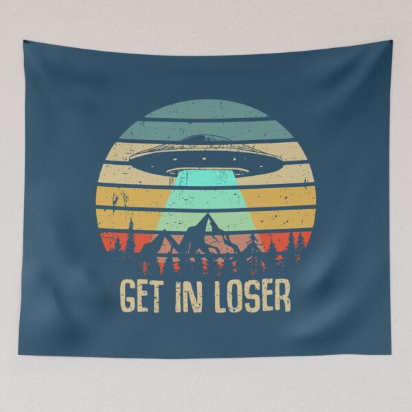 Item preview, Get In Loser Alien Abduction Conspiracy designed and sold by JurrienBlind.