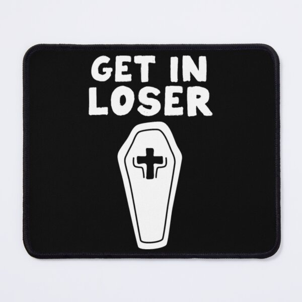 Item preview, Get In Loser Coffin Halloween Goth designed and sold by JurrienBlind.
