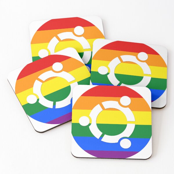 Item preview, Ubuntu Logo LGBT Pride designed and sold by thelizzerd.