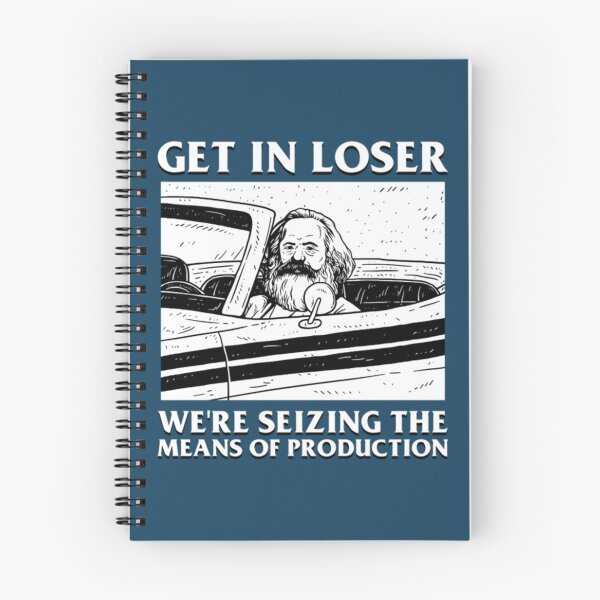 Item preview, Get In Loser Karl Marx - Communism Meme Funny designed and sold by JurrienBlind.