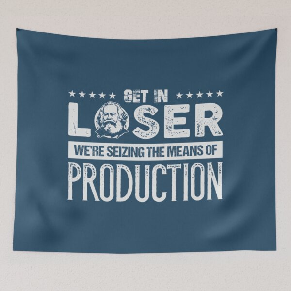 Item preview, Get In Loser Karl Marx designed and sold by JurrienBlind.