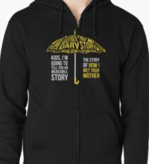 Sudadera con capucha y cremallera How I Met Your Mother