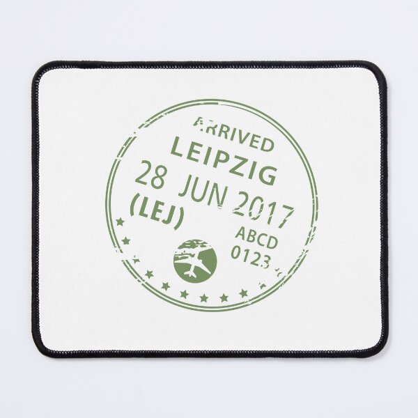Item preview, Leipzig Airport Stamp designed and sold by royumi.
