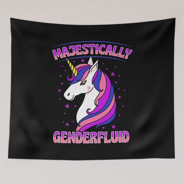 Item preview, Majestically Genderfluid Unicorn designed and sold by MAGLOFF12.