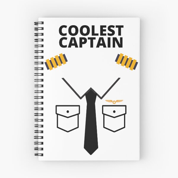 Item preview, Coolest Captain Pilot designed and sold by stelsanc.