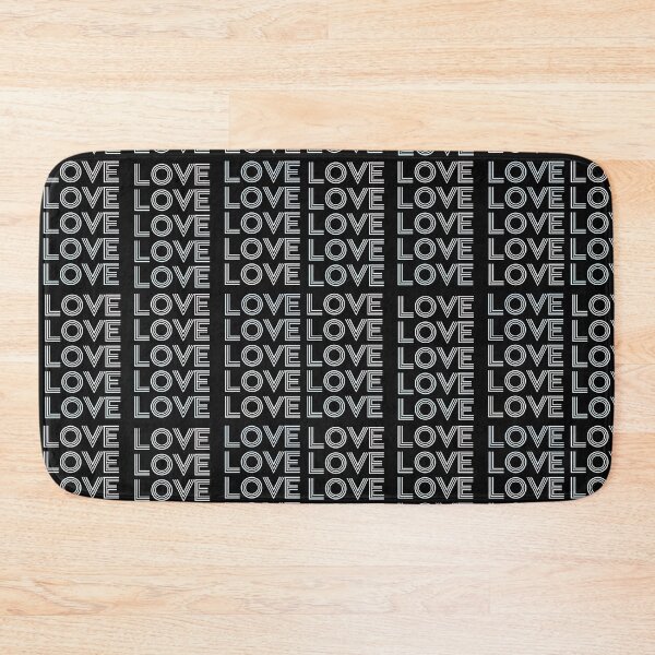 Item preview, love,repeatedly Lettering,black,white designed and sold by zzzozzo.